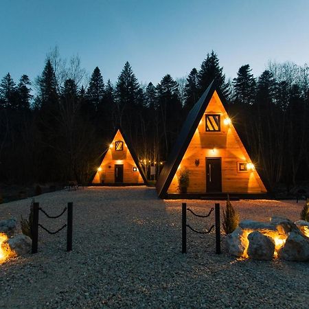 The Palo Cabins Predeal Eksteriør bilde