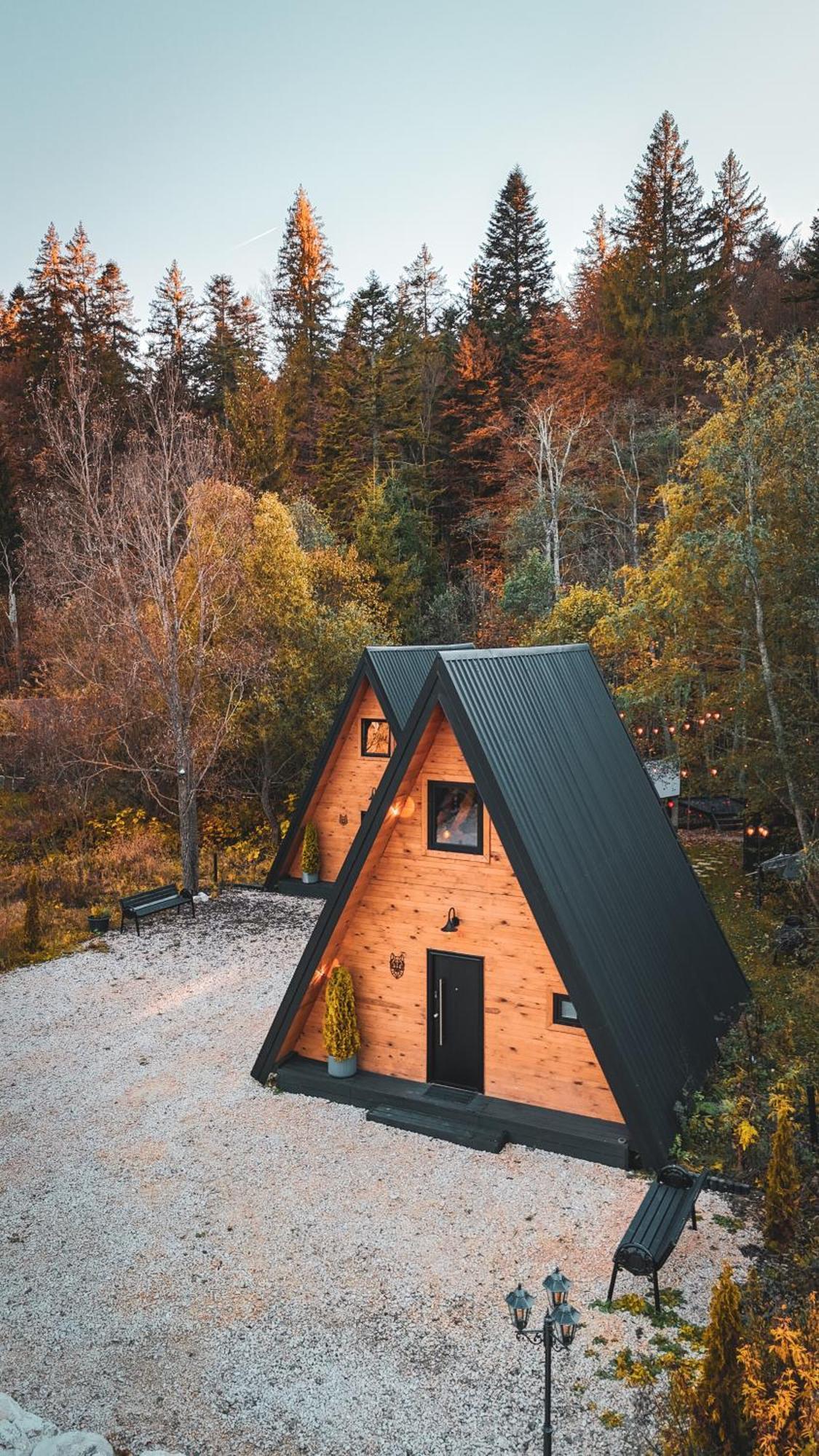 The Palo Cabins Predeal Eksteriør bilde